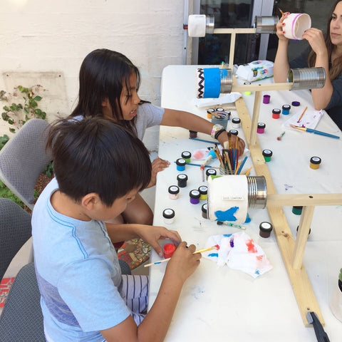 Blank Canvas Hanging Planter