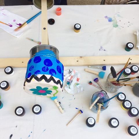 Blank Canvas Hanging Planter