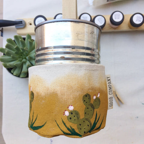 Blank Canvas Hanging Planter