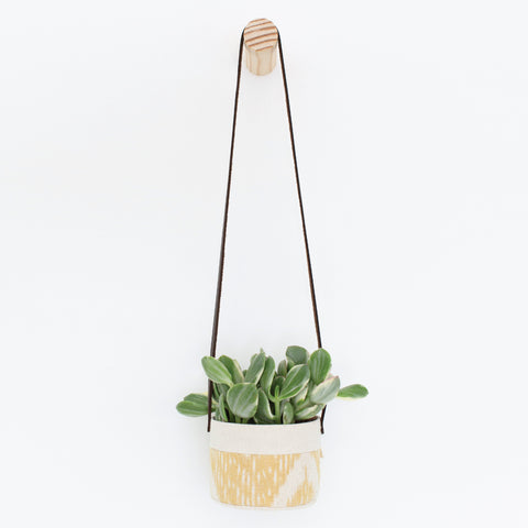 Small Canvas Hanging Planters