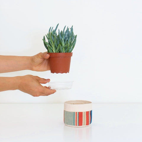 Blank Canvas Hanging Planter